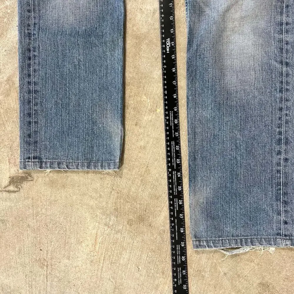 Vintage 90s Made in Japan Levi’s 502 Straight Leg Faded Jeans 28x30